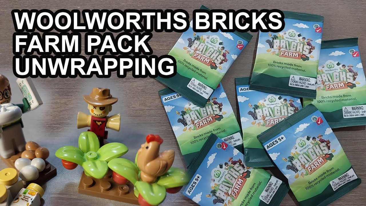 WOOLWORTHS BRICKS FARM PACK - YouTube