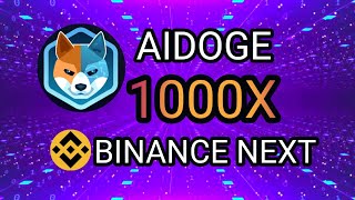 💥BIG BANG💥 AIDOGE COIN PRICE PREDICTION 2025 || BINANCE NEXT || 1000X SOON 🚀🚀🚀