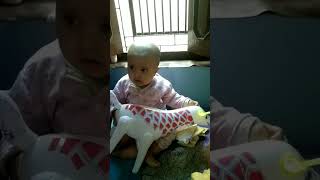 swara ka new toy🧸# enjoy#babygirl#shorta#please subscribe 🙏