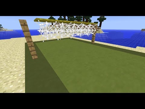 How to build stuff in minecraft: Badminton court How to build stuff in minecraft: Badminton court