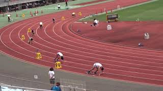 第72回西日本学生陸上競技対校選手権大会　男子400ｍ準決勝4組