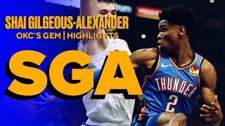Shai Gilgeous-Alexander Is One Of The Most Entertaining Scorers Under 25 | SGA Thunder Highlights
