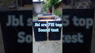 Jbl srx 715 sound test #shorts