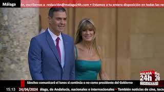 🔴Noticia - Sánchez comunicará el lunes si continúa o no como presidente del Gobierno