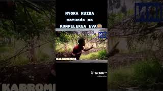 UTACHEKA TU_ NYOKA KUIBA TUNDA BUSTANINI NA KUMPELEKEA EVA 🙈 #karromia