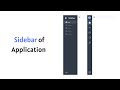 PyQt5 Programs | Sidebar example of application