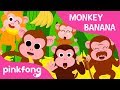 Monkey Banana-Baby Monkey | Animal Songs | PINKFONG Songs for Children