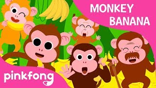 Monkey Bananas | Animal Songs | PINKFONG Songs for Children