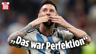 WM 2022: Messi überirdisch, Argentinien im Finale | Reif ist Live ganze Sendung