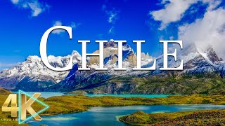 CHILE 4K - Scenic Relaxation Film with Calming Music - 4K Video Ultra HD