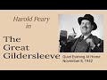 The Great Gildersleeve - Quiet Evening At Home - November 8, 1942 Old-Time Radio Comedy