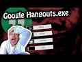 SEJAK KAPAN TEMAN MEETINGKU HORROR GINI?!?! - Google Hangouts.exe