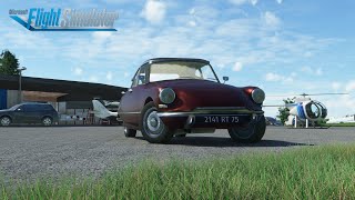 Red Wing Simulations freeware Citroen DS - A car with many features - Microsoft Flight Simulator