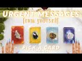 ⚠️(Don't Miss These)👉URGENT Messages From Your FUTURE SELF🔥🍀🏡(Zodiac-Based)🔮✨Tarot Reading✨🪐🧚‍♂️