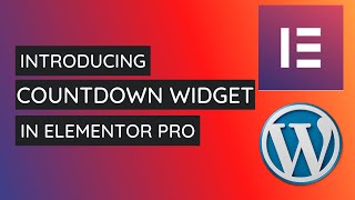 How to Add and Style Countdown Widget in Elementor Pro | Elementor Pro Tutorial 2021