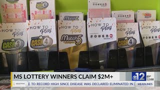 Mississippi Lottery winners claim $2M in 2nd Chance drawing