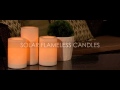 Paradise Outdoor Lighting - Solar Flameless Candles