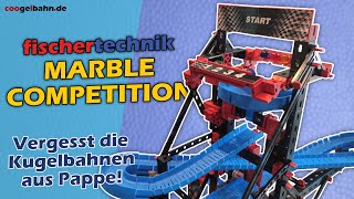 Fischertechnik Marble Competition 🏁 High-Speed-Kugelrennen – ausgepackt \u0026 ausprobiert