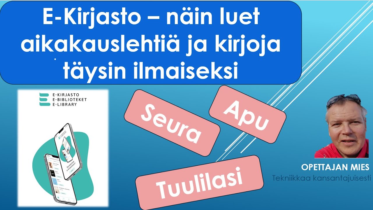 Lue Lehtiä Ja Kirjoja Ilmaiseksi - Uusi Kansallinen E-Kirjasto On ...