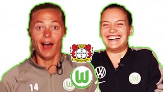 Rolfö & Janssen vs. Wedemeyer & Oberdorf | Spieltagsquiz vor Bayer Leverkusen - VfL Wolfsburg