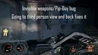 Fallout 4: Invisible weapons/Pip-Boy bug and fix