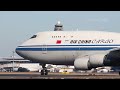 快晴の成田空港 boeing 747 freighters at narita airport 貨物機