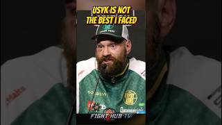 HE IS NOT THE BEST I FACED - Tyson Fury SHOCKING CLAIM after loss to Usyk!