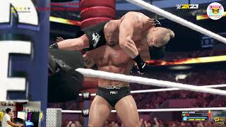 FULL MATCH: Goldberg vs. Brock Lesnar: WWE Wrestlemania - WWE 2K23