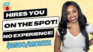 On The Spot Job Offers! 6 Best No Experience Remote Jobs I No Phones Work From Home Jobs Hiring