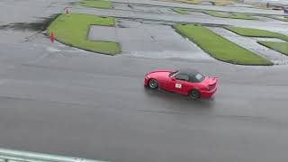 210619 キョウセイMIジムカーナ練習会 1304 シビック灰→S2000赤