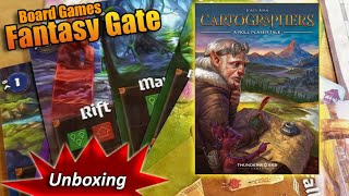 Unboxing | Cartographers (2019) | Boardgame - Brettspiel