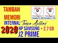 Cara menambah memori internal samsung j2 prime | cara menambah memori ram Samsung J2 prime