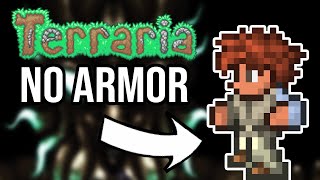 I beat Terraria without using Armor... pt 2