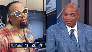 Chuck Reacts to Dillon Brooks Calling LeBron "Old" | Inside the NBA