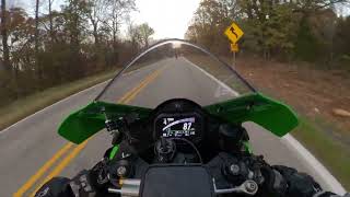 Kawasaki ZX10R   TWISTY ROADS in Spavinaw