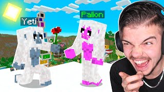 DZIEWCZYNA YETI TROLL NA YETIM w Minecraft! (zdradził mi sekret..)