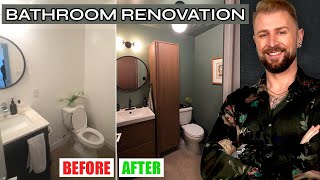 This IKEA Bathroom Transformation only cost $1000!