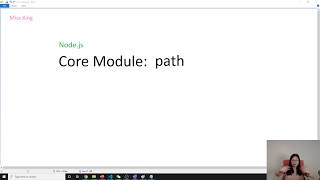 Node.js - Core Module path