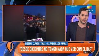 Facundo Arana en la mira por una supuesta fiesta clandestina en su bar