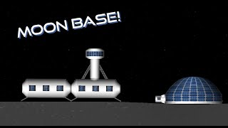 Setting up a base on the moon! + BP