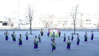 てんしゃばフェスタ踊り子隊 🎵あんちゅうだんべ ちっとんべいなぁ 📍サクラタウンよさこい～師走祭～ (ところざわサクラタウン/第1部) 📅2021-12-12T11:58