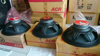 Sepeker 12 inch, ACR 1230 special, ACR 1230 BLACK, ACR 1238 classic, ACR 1240 classic