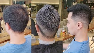 2021流行男生髮型，飛機頭，油頭，型男，Undercut