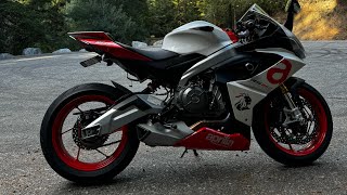 Aprilia RS660 on Highway 9!