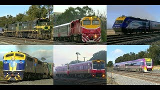 Trainspotting Vline Trains & Freight On Victoria's North-East Line (31/7/2012) - PoathTV Railways