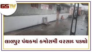 Jamnagar : લાલપુર પંથકમાં કમોસમી વરસાદ પડ્યો | Gstv Gujarati News