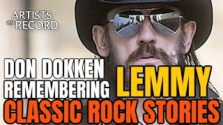 Don Dokken’s Final Wishes Before He Leaves This Planet: LIFE, DEATH & LEMMY!