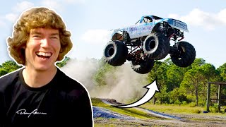 I Jumped A Monster Truck!