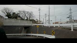 静岡市清水区 船越付近→AEON→船越付近まで Cinematic Dashcam 4K  ドラレコ風 01/03/22