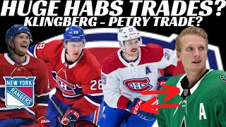 NHL Trade Rumours - Huge Habs Trades? Dvorak, Lehkonen, Petry for Klingberg? + Reid Boucher Guilty